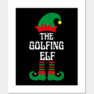 THE GOLFING ELF Posters and Art